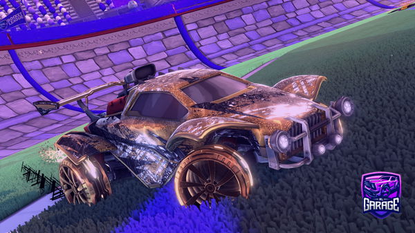 A Rocket League car design from XudiBTB2