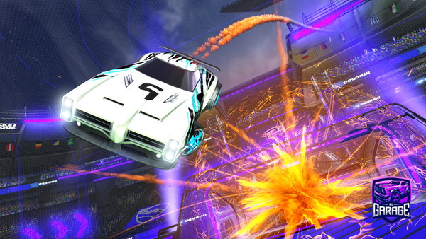 A Rocket League car design from GetOnMyLvLLEEL