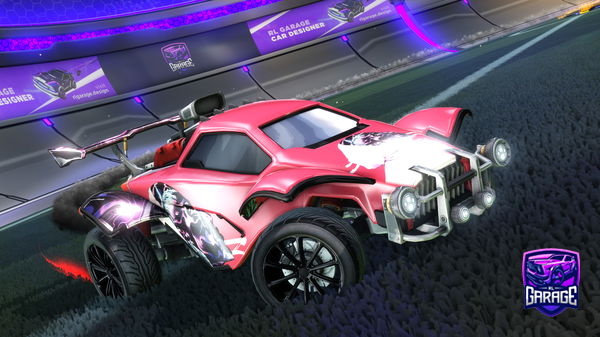 A Rocket League car design from VO_ID