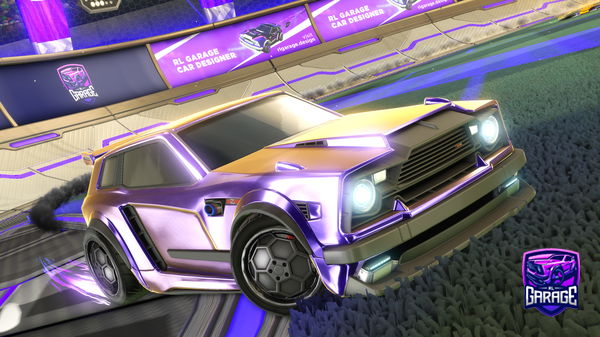 A Rocket League car design from Aidn42069