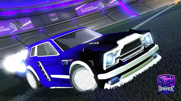 A Rocket League car design from Mysman11
