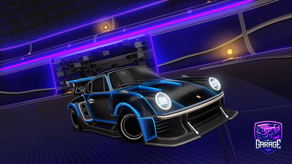 A Rocket League car design from Isaac32