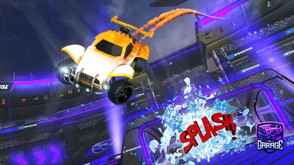 A Rocket League car design from gergo8