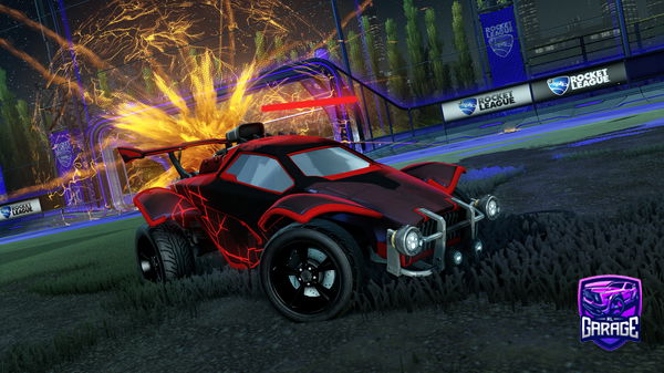 A Rocket League car design from DarkPlaysRL