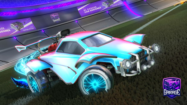 A Rocket League car design from 1cyEnd