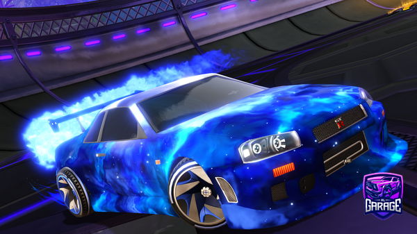 A Rocket League car design from KZXRL