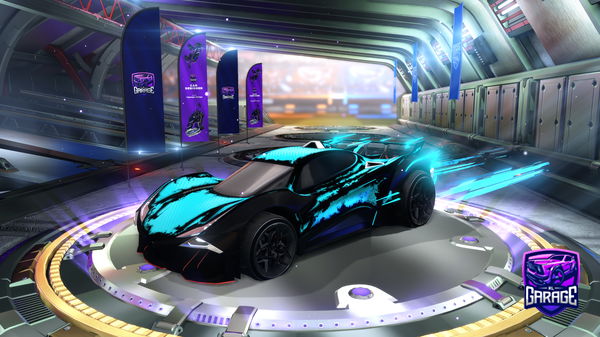 A Rocket League car design from Nicemen2308
