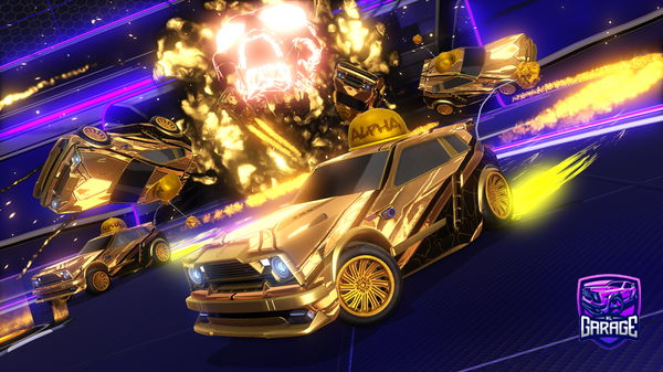 A Rocket League car design from Hoyeaaaaaaaaaa