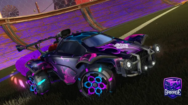 A Rocket League car design from JULA11