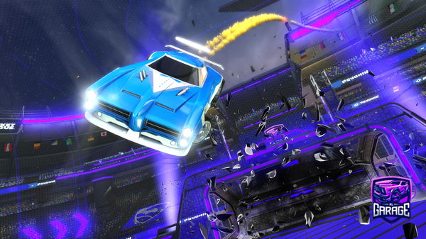 A Rocket League car design from INV2TRADE