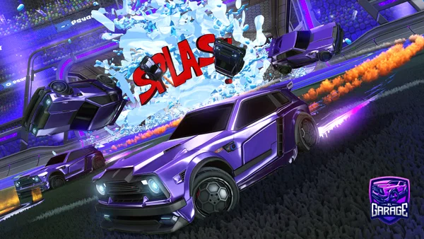 A Rocket League car design from kwerie