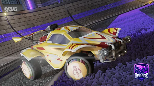 A Rocket League car design from T-Crafter