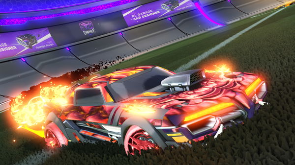 A Rocket League car design from ChevyRL