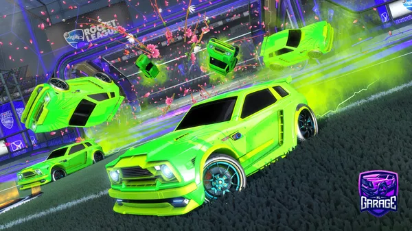 A Rocket League car design from Siwel__