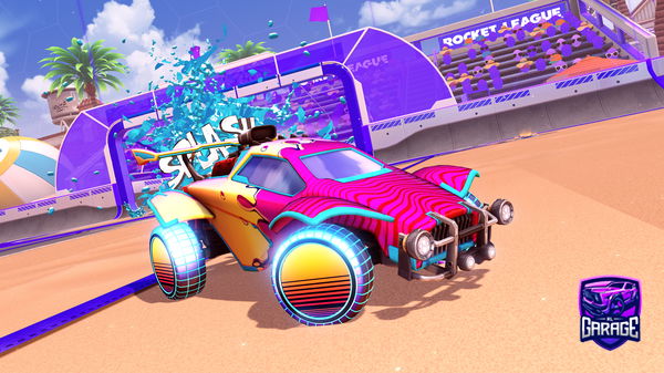 A Rocket League car design from MrInfinite