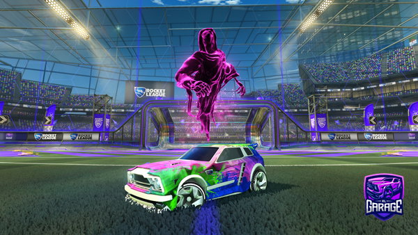A Rocket League car design from Fan-134
