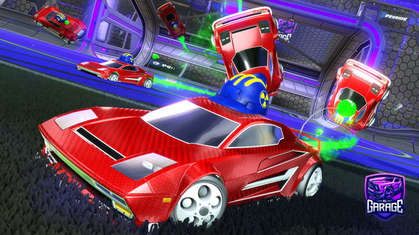 A Rocket League car design from Brown2156