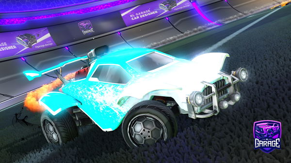 A Rocket League car design from GerarCraftYT