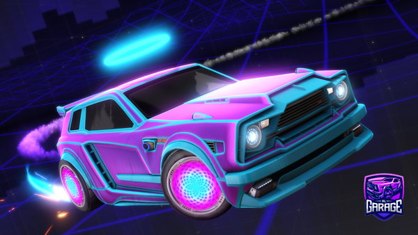 A Rocket League car design from Mykoryx