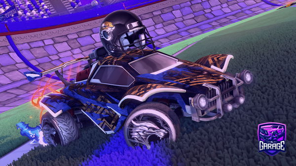 A Rocket League car design from abspielen