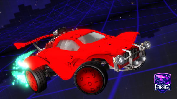 A Rocket League car design from Nhazull