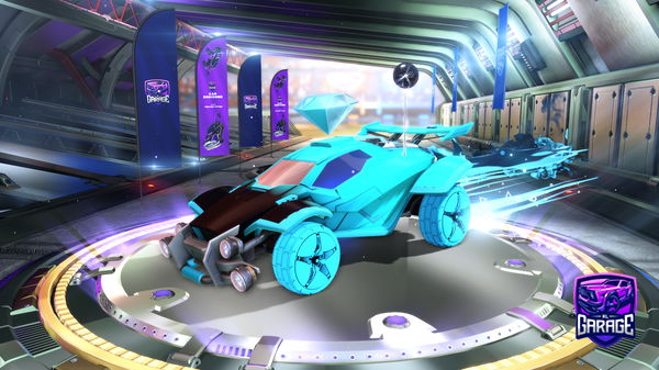 A Rocket League car design from The_bossyeet