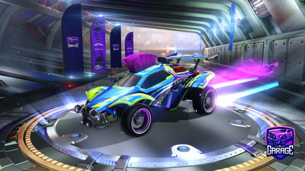 A Rocket League car design from Arrhenius361