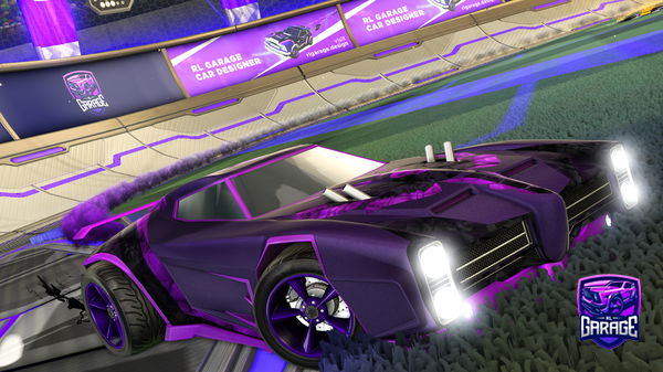 A Rocket League car design from ImPo0r