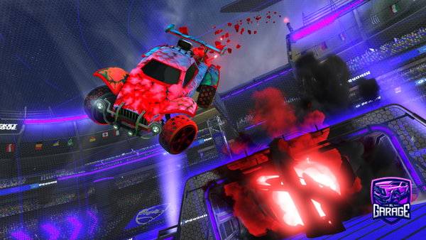 A Rocket League car design from RLtradeNL