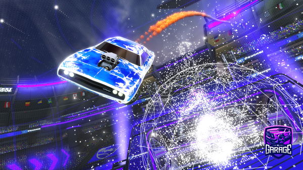 A Rocket League car design from Smecherpestenoapte