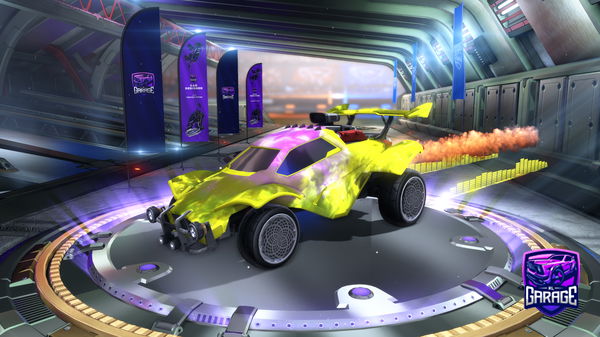 A Rocket League car design from Fr4nch1zz3