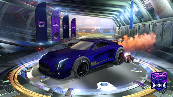 A Rocket League car design from Kulob