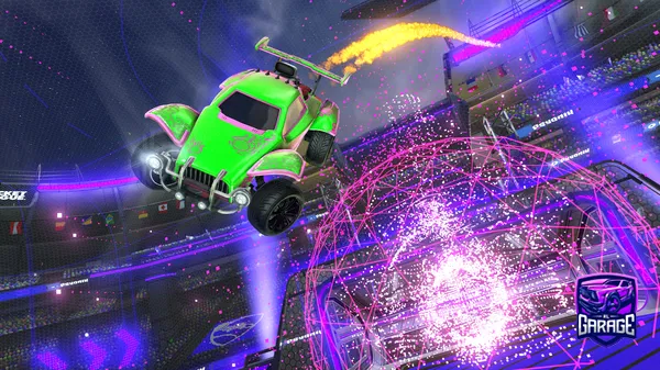 A Rocket League car design from Clixy24