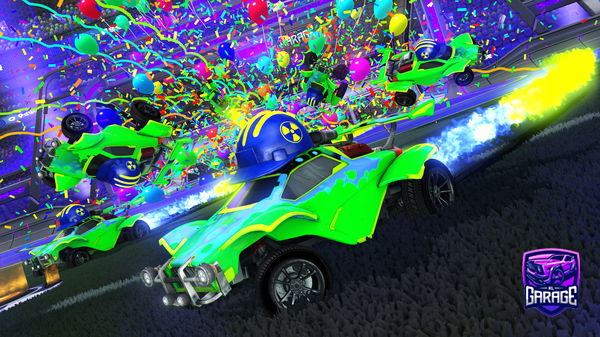 A Rocket League car design from DefinitelyTrash