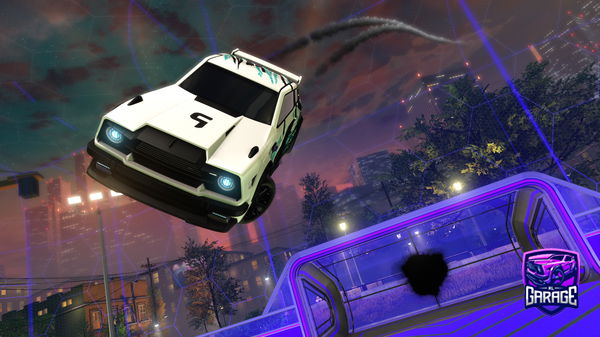 A Rocket League car design from Hitomii