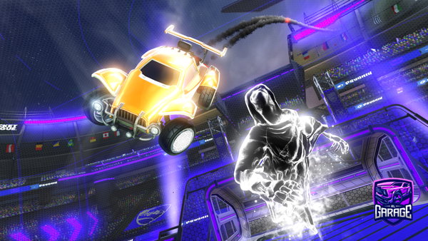 A Rocket League car design from _Trebron__
