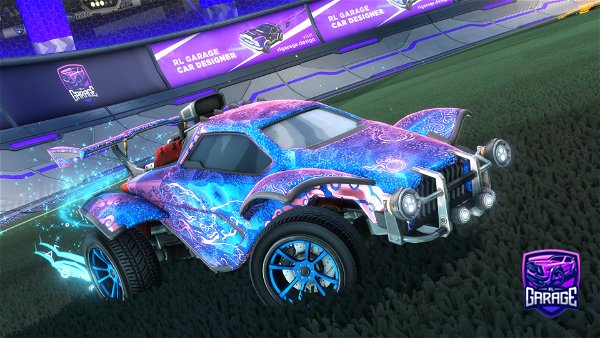 A Rocket League car design from Frdy