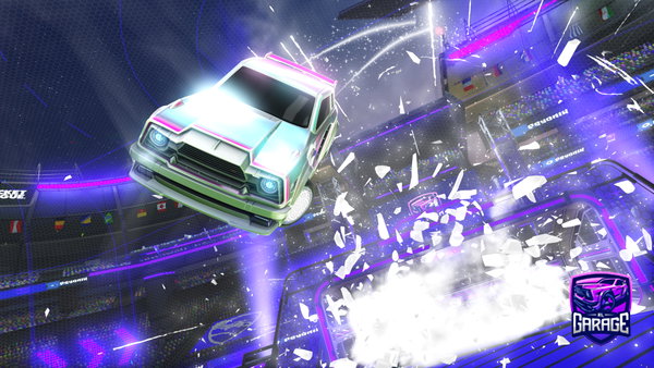 A Rocket League car design from kall101bro