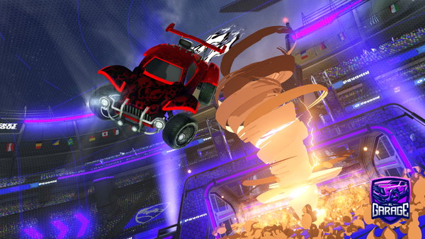 A Rocket League car design from douweper