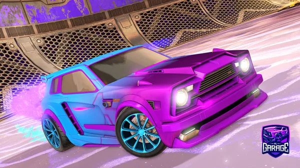 A Rocket League car design from SSGSheldon