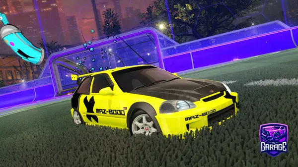A Rocket League car design from ThatTaki567
