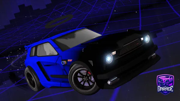 A Rocket League car design from Foxy8-Ita