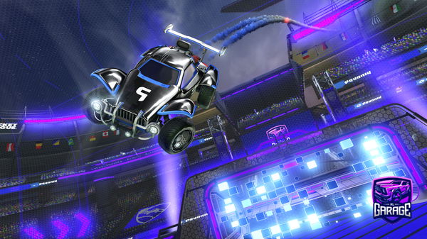 A Rocket League car design from Wolfy0909