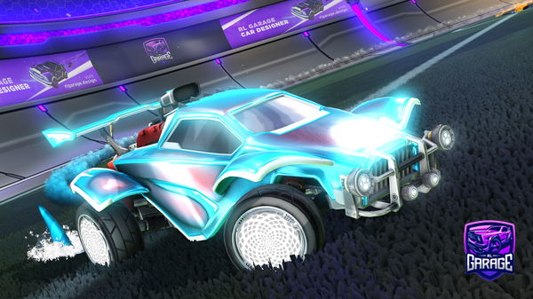 A Rocket League car design from rlgamer14