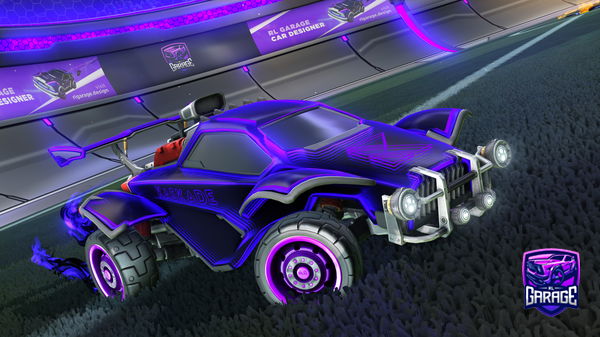 A Rocket League car design from Lexa_S78