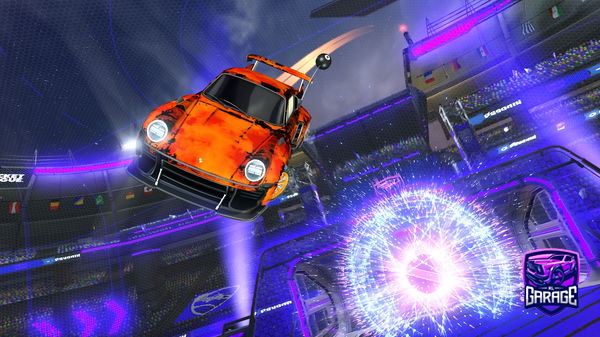 A Rocket League car design from daddyfrye69