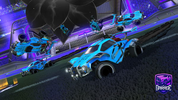 A Rocket League car design from BADKID00