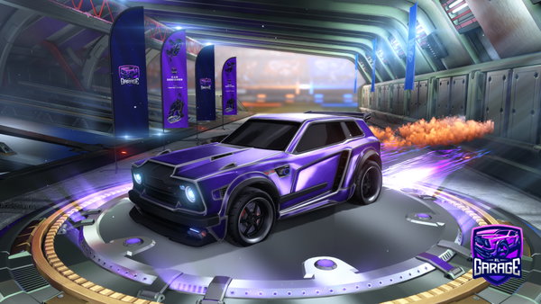 A Rocket League car design from minuslinus