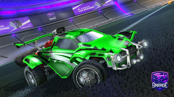 A Rocket League car design from KTPKlipz