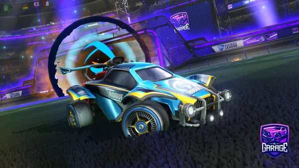 A Rocket League car design from vxflx